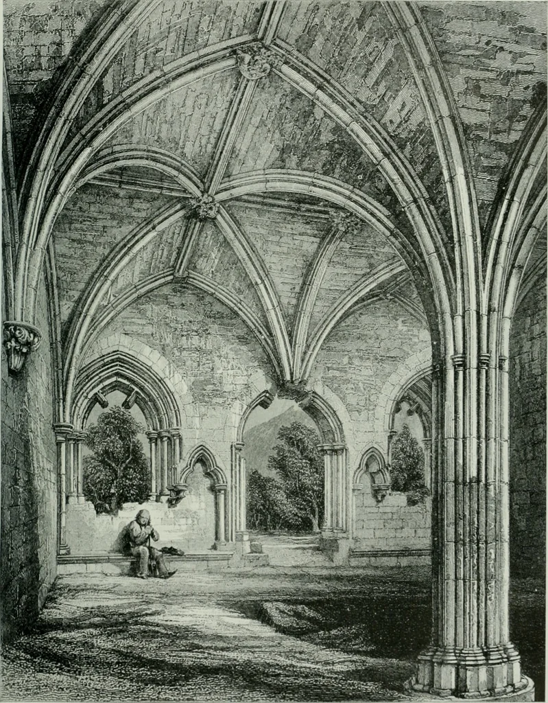 An illustration from The baronial and ecclesiastical antiquities of Scotland, 1909, leaf 136