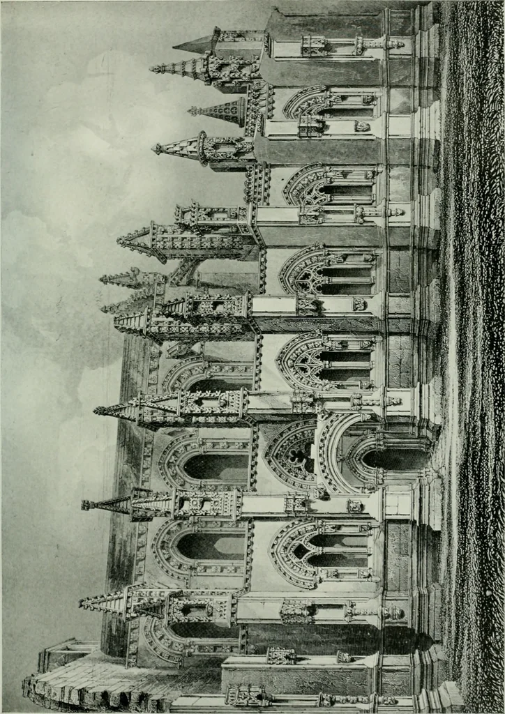 An illustration from The baronial and ecclesiastical antiquities of Scotland, 1909, leaf 140