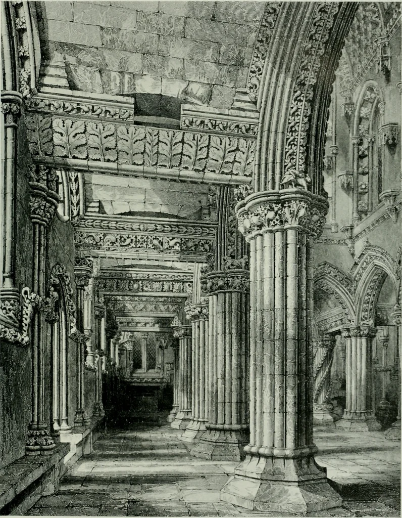 An illustration from The baronial and ecclesiastical antiquities of Scotland, 1909, leaf 150