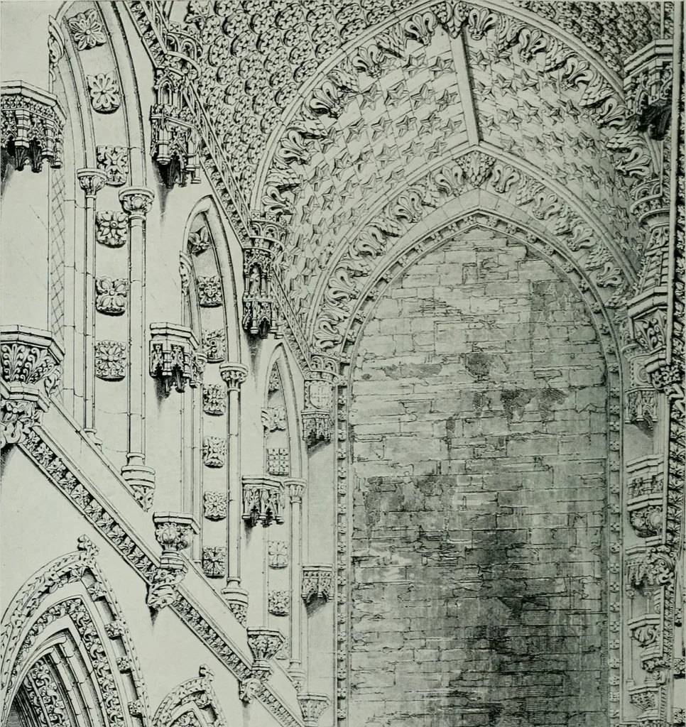 An illustration from The baronial and ecclesiastical antiquities of Scotland, 1909, leaf 153