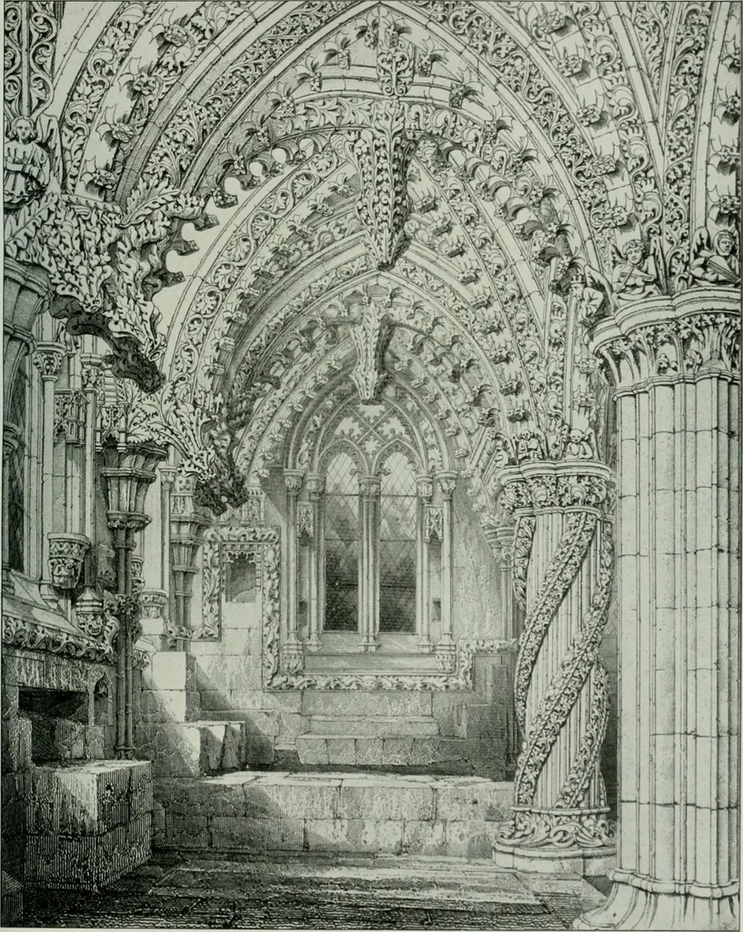 An illustration from The baronial and ecclesiastical antiquities of Scotland, 1909, leaf 156