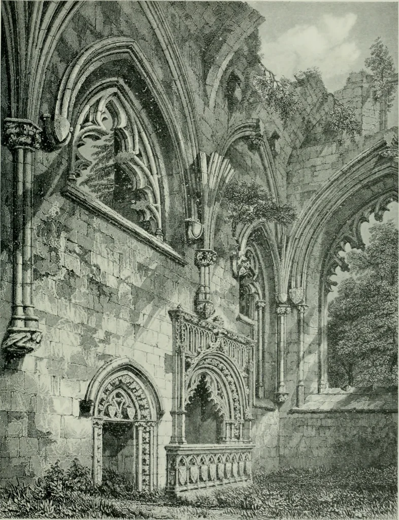 An illustration from The baronial and ecclesiastical antiquities of Scotland, 1909, leaf 16
