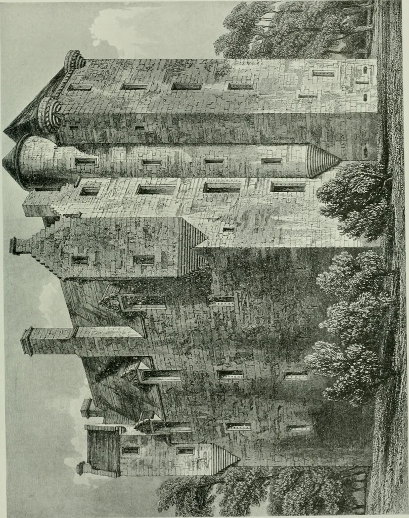 An illustration from The baronial and ecclesiastical antiquities of Scotland, 1909, leaf 176