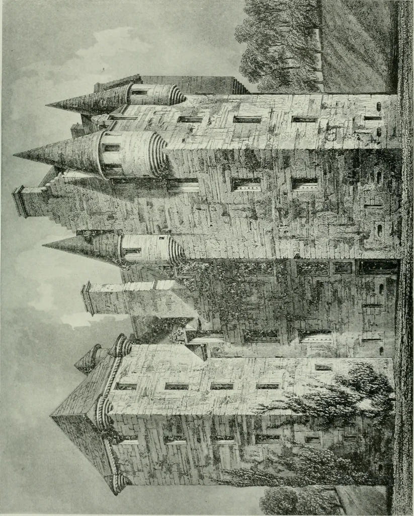 An illustration from The baronial and ecclesiastical antiquities of Scotland, 1909, leaf 180