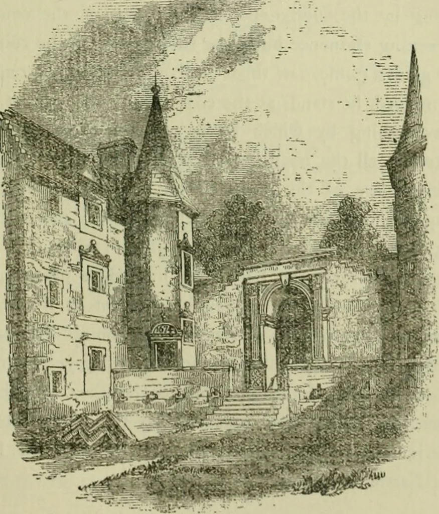 An illustration from The baronial and ecclesiastical antiquities of Scotland, 1909, leaf 198