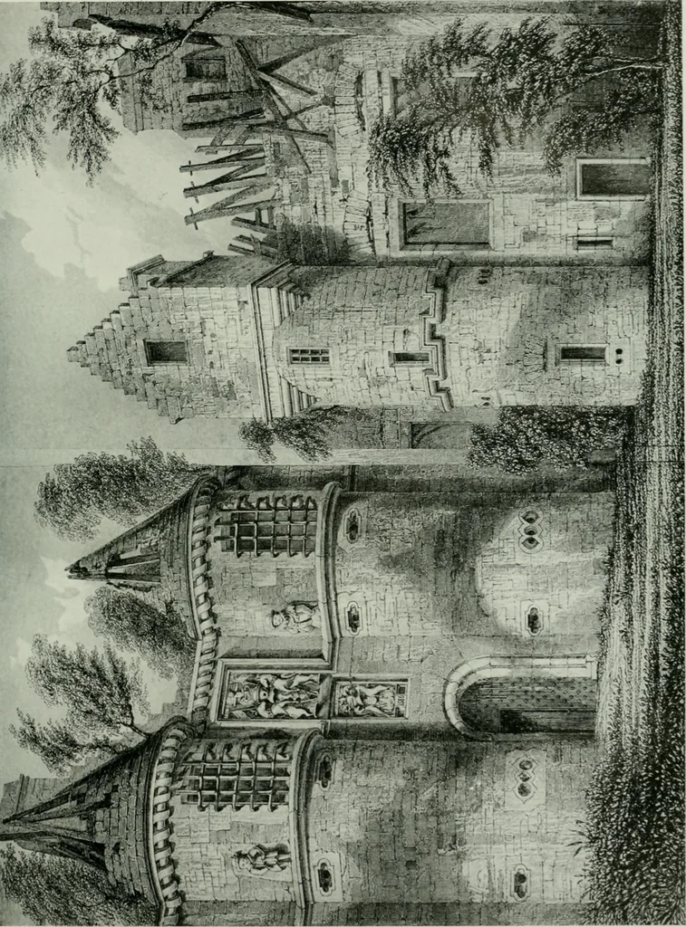 An illustration from The baronial and ecclesiastical antiquities of Scotland, 1909, leaf 210