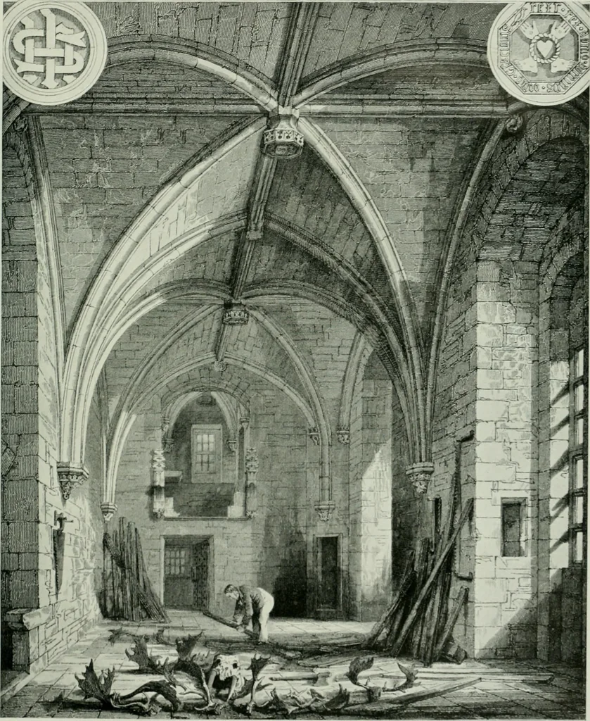 An illustration from The baronial and ecclesiastical antiquities of Scotland, 1909, leaf 216