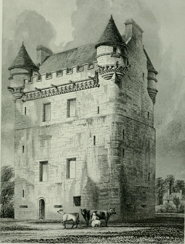 An illustration from The baronial and ecclesiastical antiquities of Scotland, 1909, leaf 222