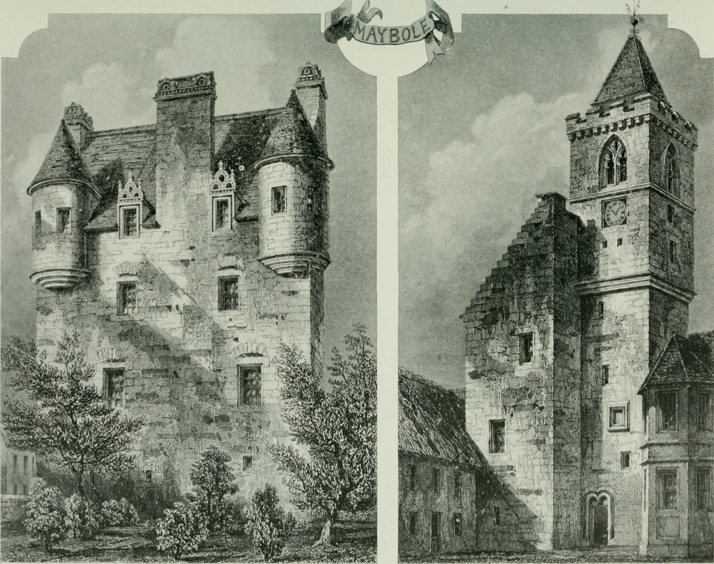 An illustration from The baronial and ecclesiastical antiquities of Scotland, 1909, leaf 24
