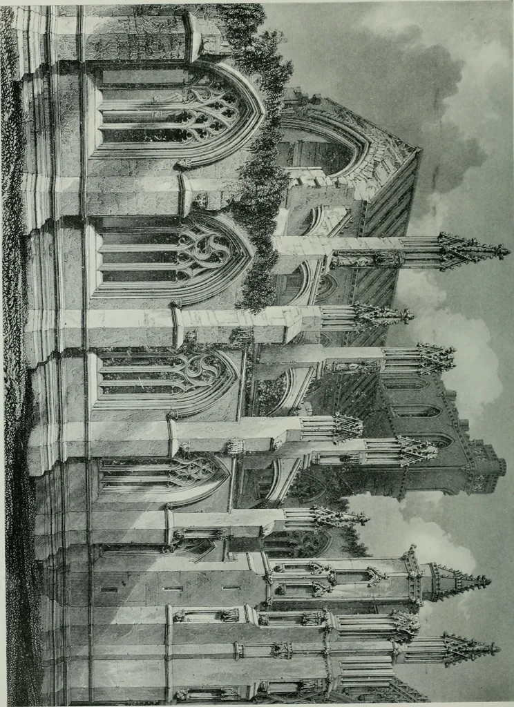 An illustration from The baronial and ecclesiastical antiquities of Scotland, 1909, leaf 35