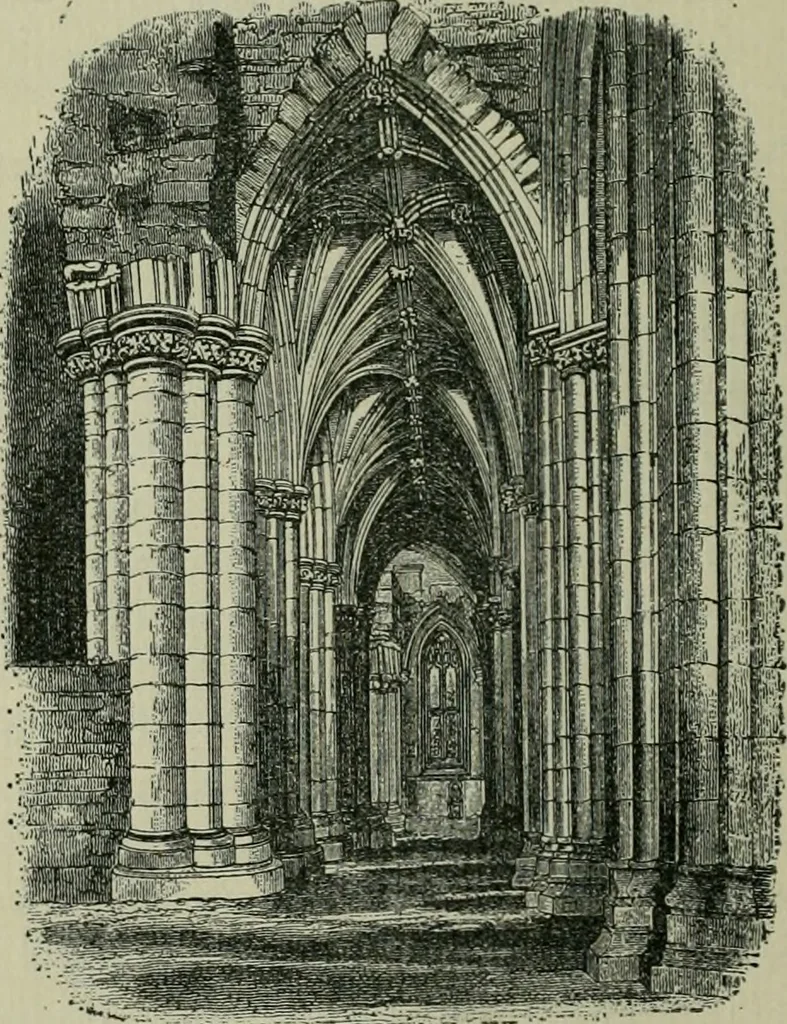 An illustration from The baronial and ecclesiastical antiquities of Scotland, 1909, leaf 37