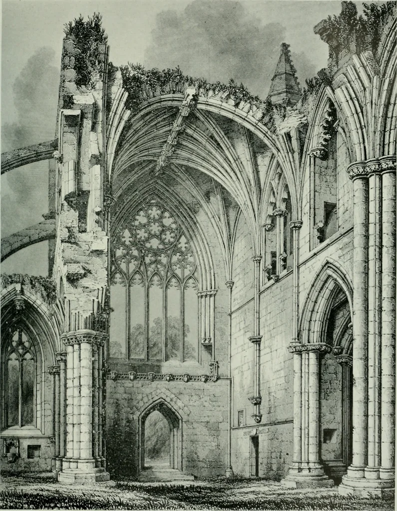 An illustration from The baronial and ecclesiastical antiquities of Scotland, 1909, leaf 44