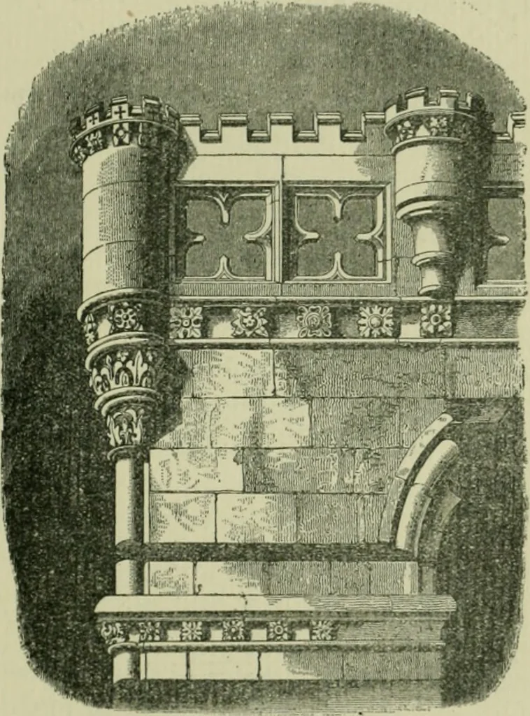 An illustration from The baronial and ecclesiastical antiquities of Scotland, 1909, leaf 52