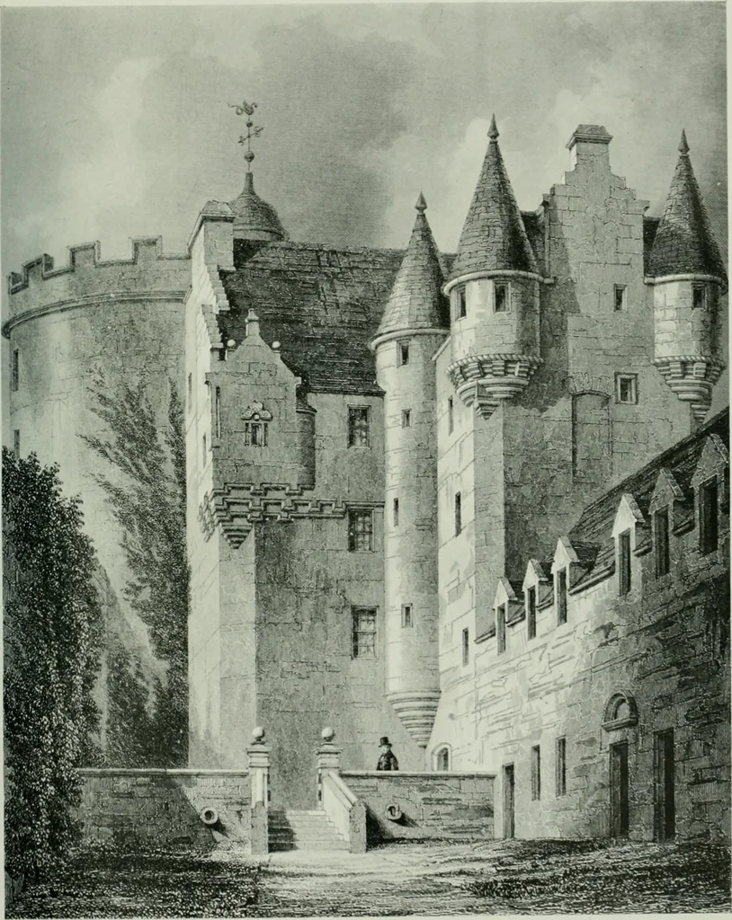 An illustration from The baronial and ecclesiastical antiquities of Scotland, 1909, leaf 62