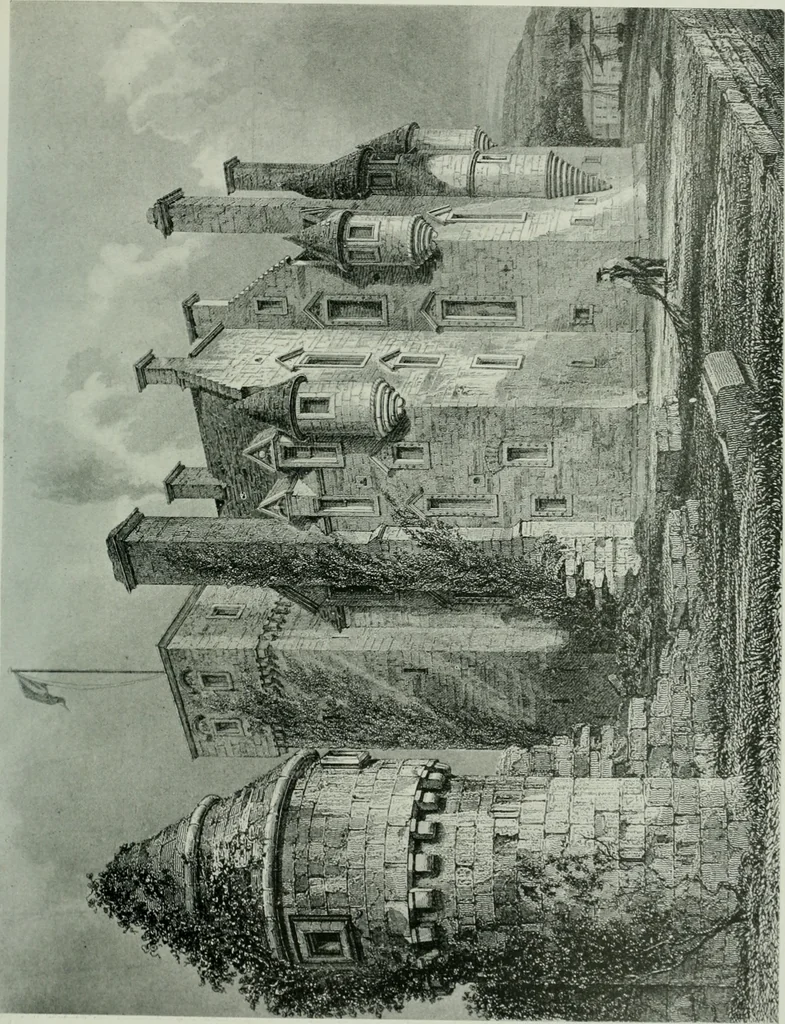 An illustration from The baronial and ecclesiastical antiquities of Scotland, 1909, leaf 92