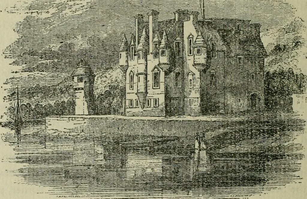 An illustration from The baronial and ecclesiastical antiquities of Scotland, 1909, leaf 95