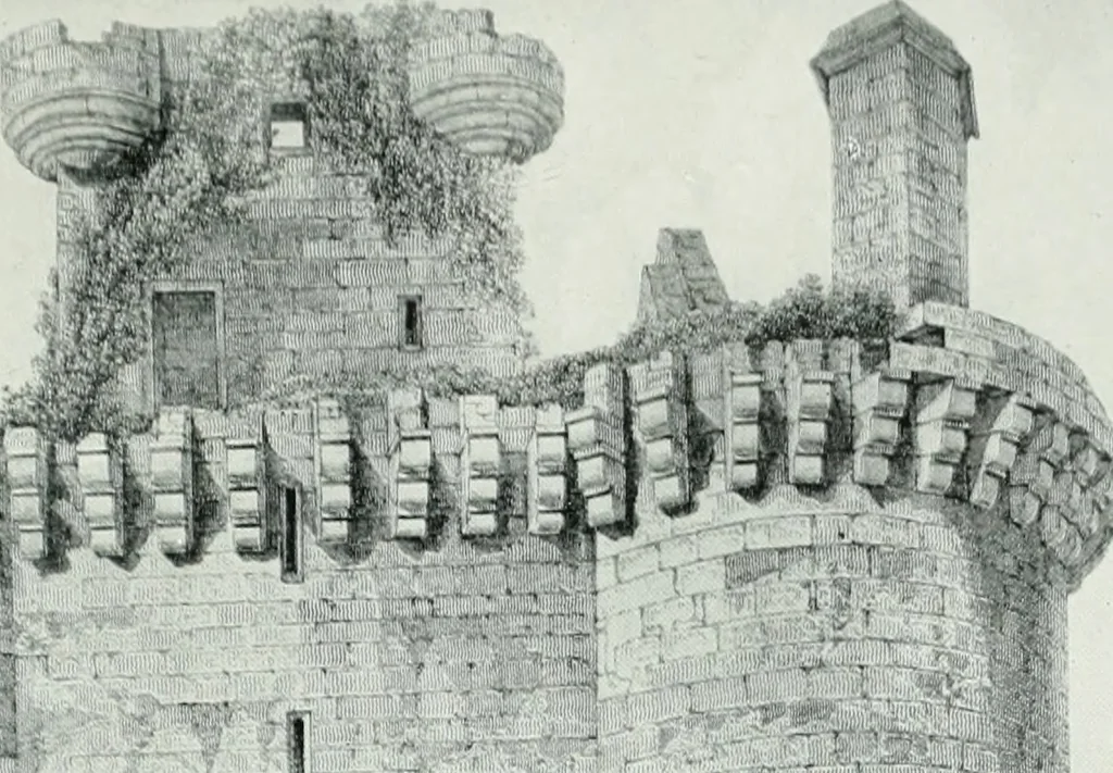 An illustration from The baronial and ecclesiastical antiquities of Scotland, 1909, leaf 130