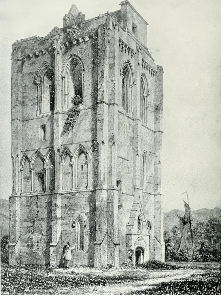 An illustration from The baronial and ecclesiastical antiquities of Scotland, 1909, leaf 139