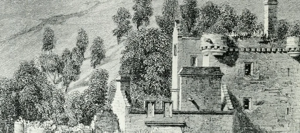 An illustration from The baronial and ecclesiastical antiquities of Scotland, 1909, leaf 145