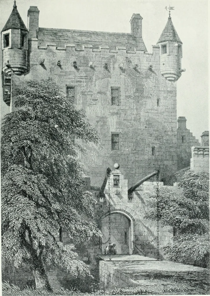 An illustration from The baronial and ecclesiastical antiquities of Scotland, 1909, leaf 156