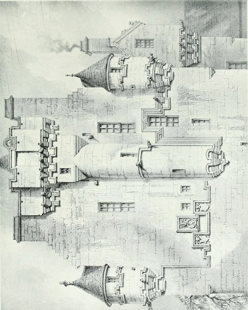 An illustration from The baronial and ecclesiastical antiquities of Scotland, 1909, leaf 214