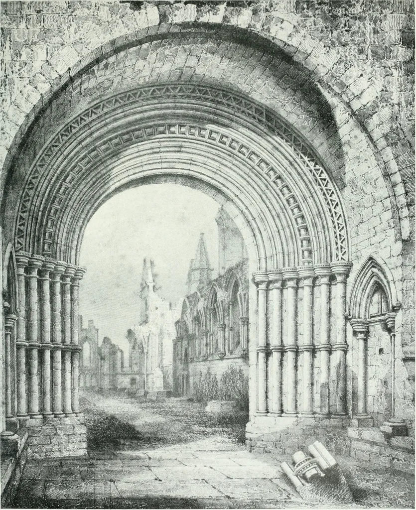 An illustration from The baronial and ecclesiastical antiquities of Scotland, 1909, leaf 22
