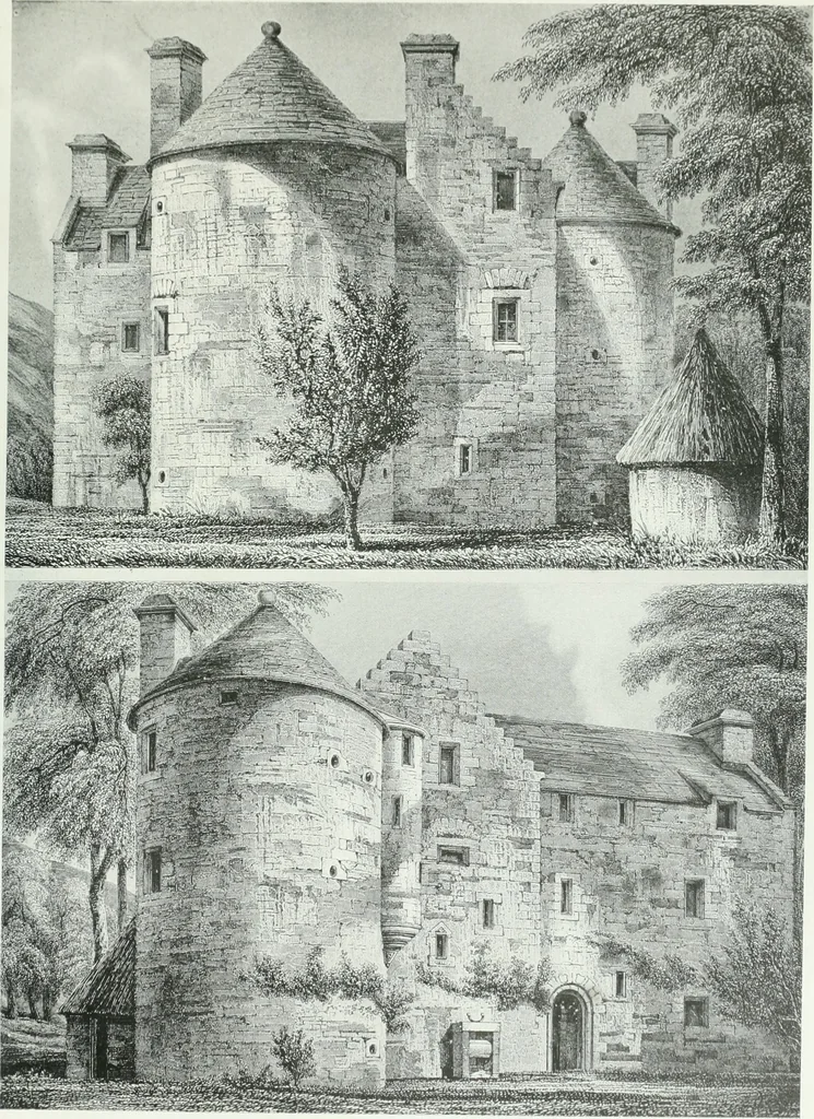An illustration from The baronial and ecclesiastical antiquities of Scotland, 1909, leaf 252