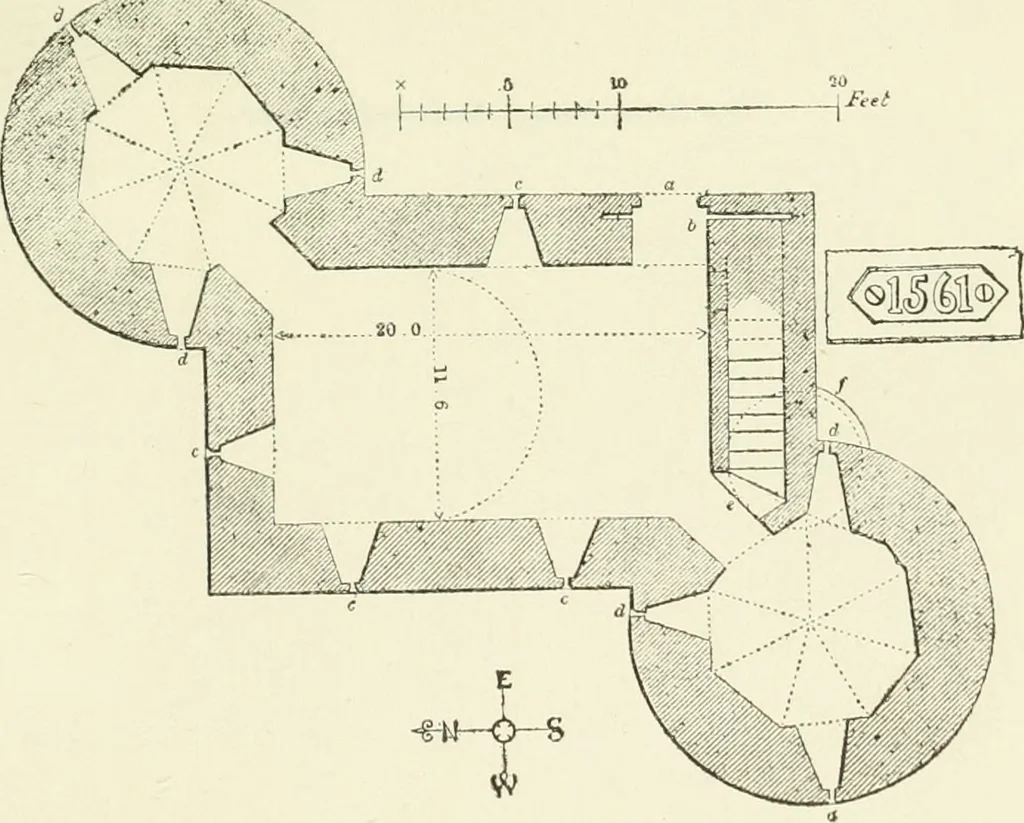 An illustration from The baronial and ecclesiastical antiquities of Scotland, 1909, leaf 254