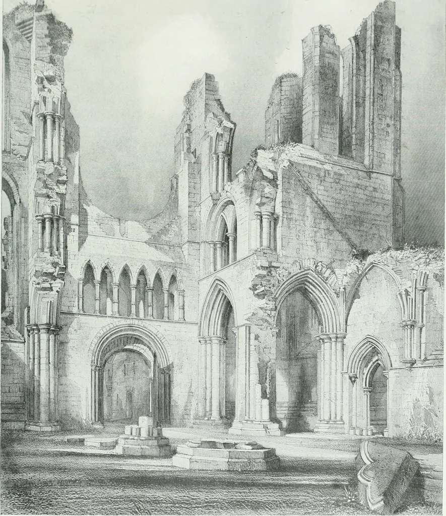 An illustration from The baronial and ecclesiastical antiquities of Scotland, 1909, leaf 26
