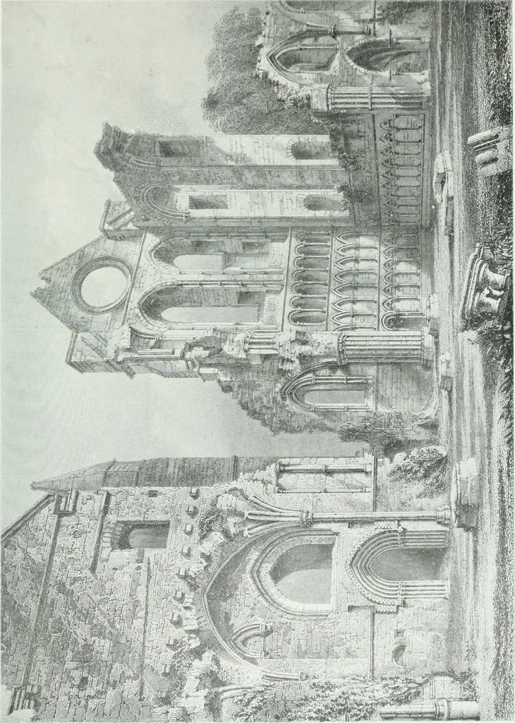 An illustration from The baronial and ecclesiastical antiquities of Scotland, 1909, leaf 34