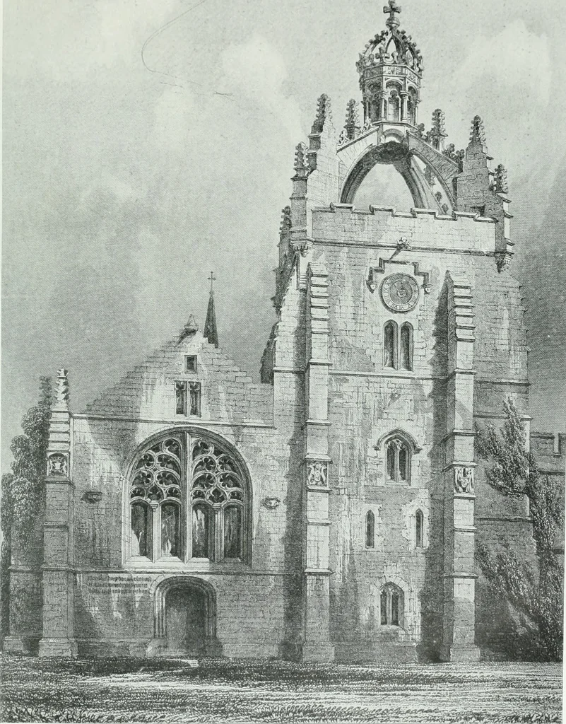 An illustration from The baronial and ecclesiastical antiquities of Scotland, 1909, leaf 42