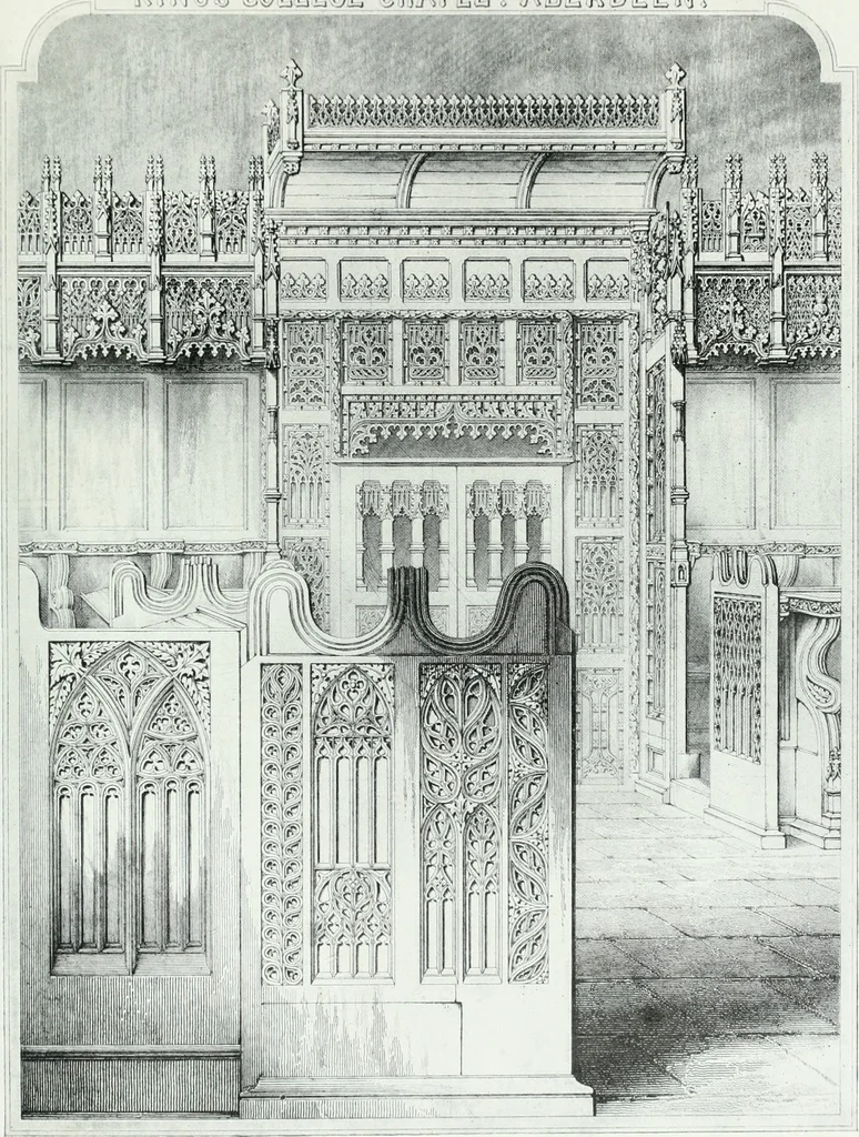 An illustration from The baronial and ecclesiastical antiquities of Scotland, 1909, leaf 46