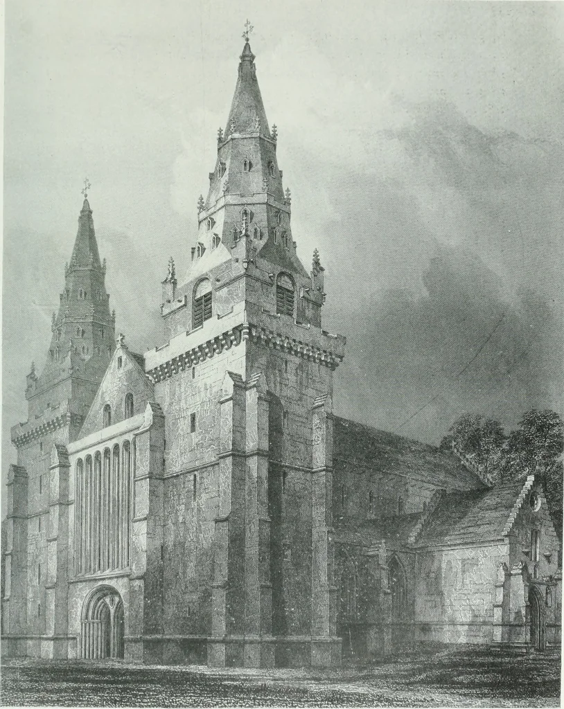 An illustration from The baronial and ecclesiastical antiquities of Scotland, 1909, leaf 54