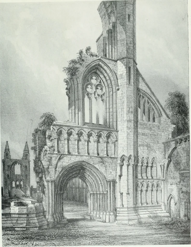 An illustration from The baronial and ecclesiastical antiquities of Scotland, 1909, leaf 80