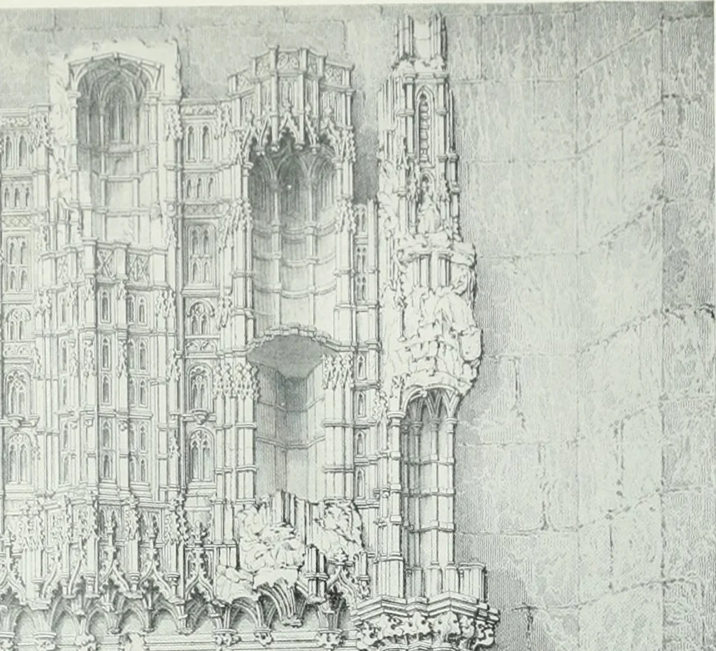 An illustration from The baronial and ecclesiastical antiquities of Scotland, 1909, leaf 94