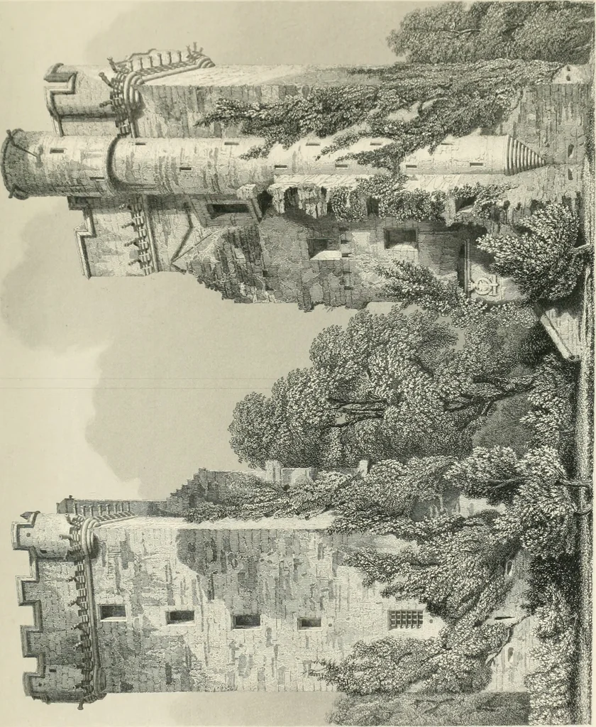 An illustration from The baronial and ecclesiastical antiquities of Scotland, 1852, leaf 100
