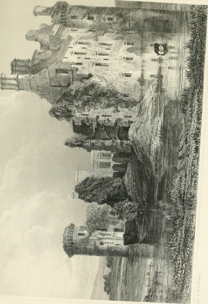 An illustration from The baronial and ecclesiastical antiquities of Scotland, 1852, leaf 104
