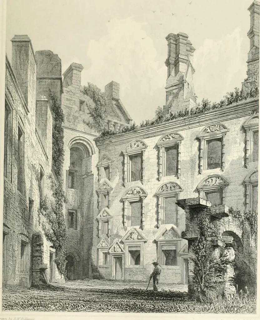 An illustration from The baronial and ecclesiastical antiquities of Scotland, 1852, leaf 108