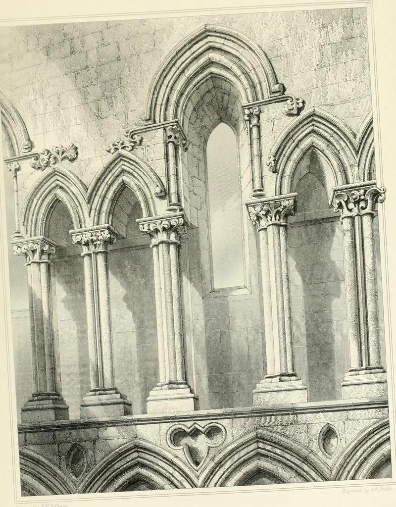 An illustration from The baronial and ecclesiastical antiquities of Scotland, 1852, leaf 136