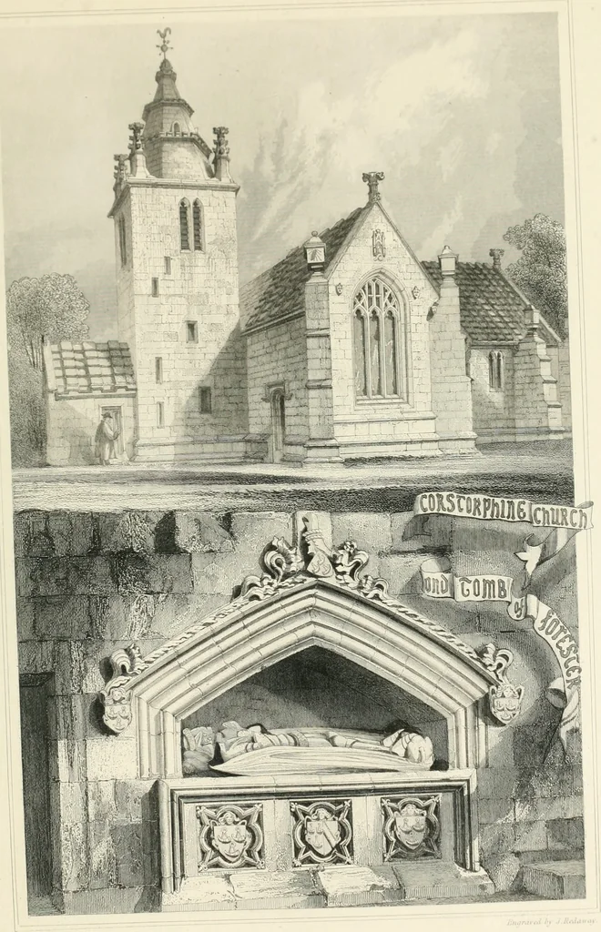 An illustration from The baronial and ecclesiastical antiquities of Scotland, 1852, leaf 140