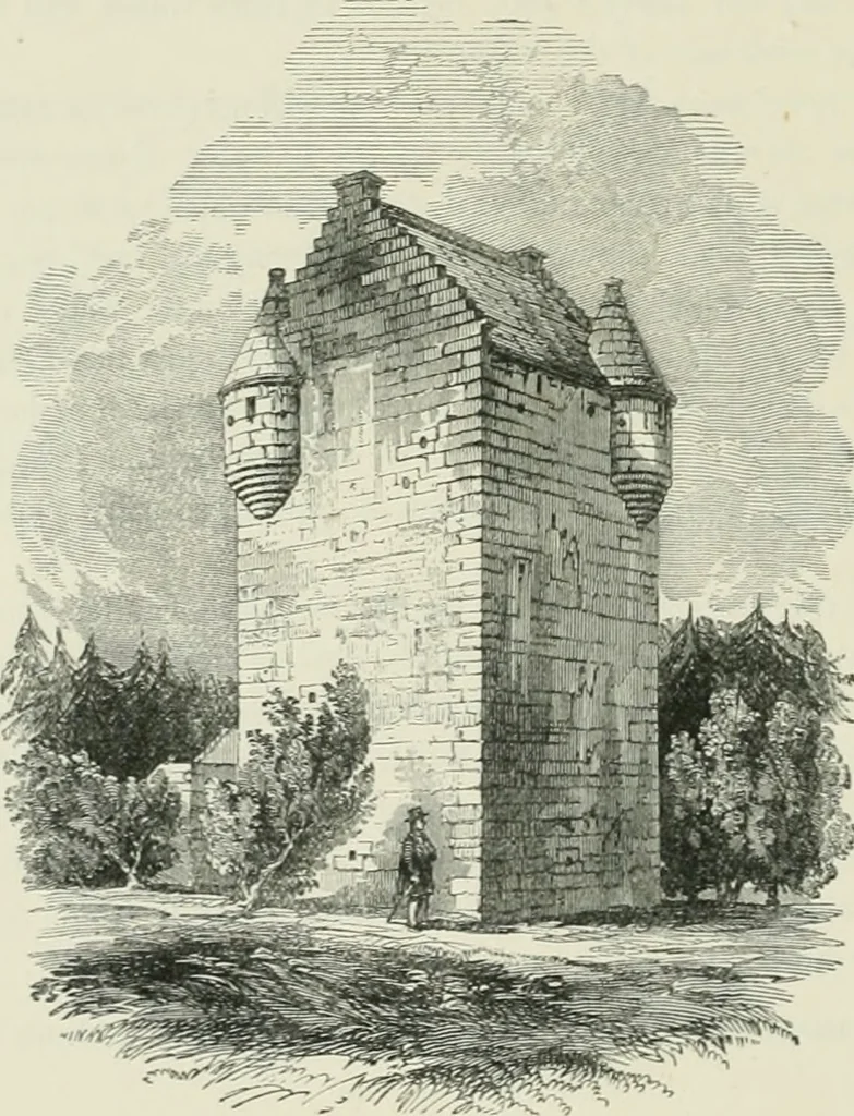 An illustration from The baronial and ecclesiastical antiquities of Scotland, 1852, leaf 143