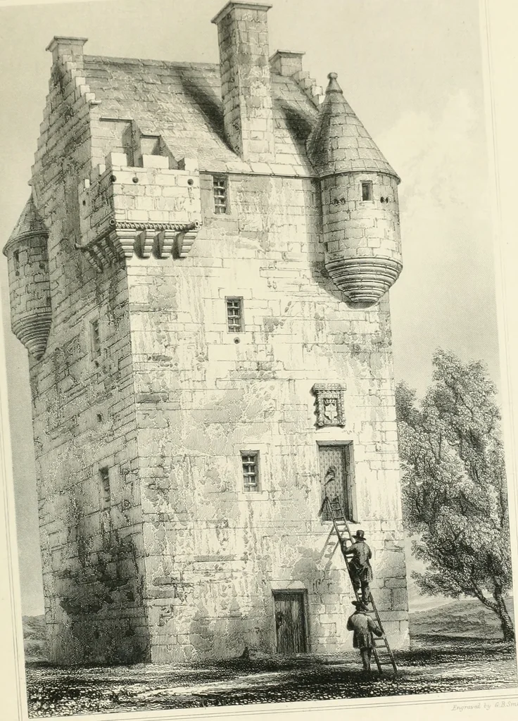 An illustration from The baronial and ecclesiastical antiquities of Scotland, 1852, leaf 146