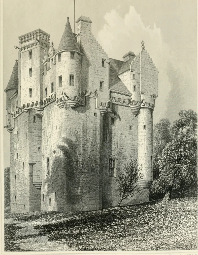 An illustration from The baronial and ecclesiastical antiquities of Scotland, 1852, leaf 152