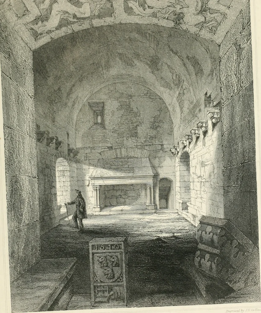 An illustration from The baronial and ecclesiastical antiquities of Scotland, 1852, leaf 166