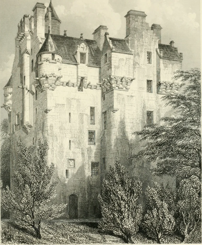 An illustration from The baronial and ecclesiastical antiquities of Scotland, 1852, leaf 174