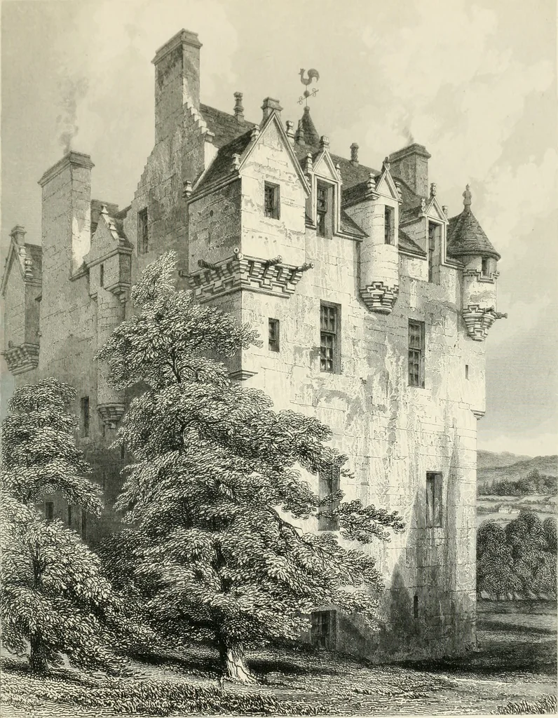An illustration from The baronial and ecclesiastical antiquities of Scotland, 1852, leaf 176