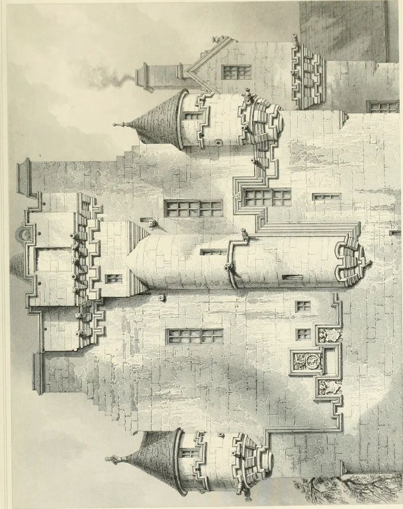 An illustration from The baronial and ecclesiastical antiquities of Scotland, 1852, leaf 178