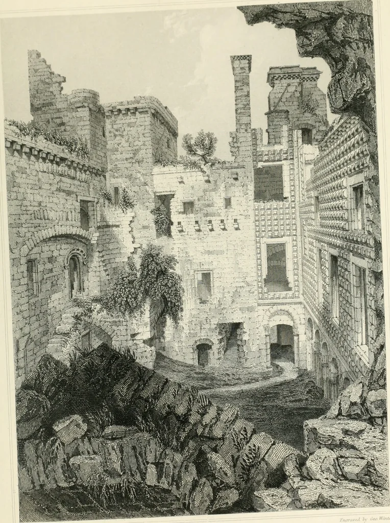 An illustration from The baronial and ecclesiastical antiquities of Scotland, 1852, leaf 186
