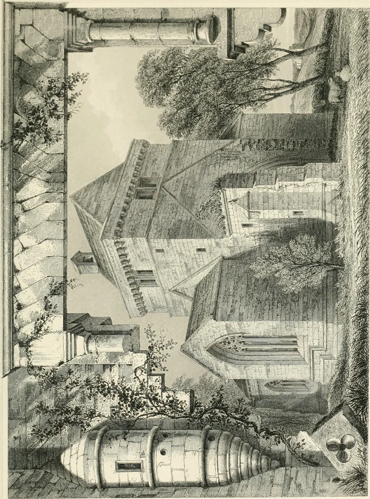 An illustration from The baronial and ecclesiastical antiquities of Scotland, 1852, leaf 190