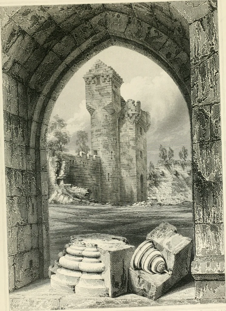 An illustration from The baronial and ecclesiastical antiquities of Scotland, 1852, leaf 200